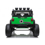 Elektrické autíčko - Jeep JC666 - nelakované - zelené